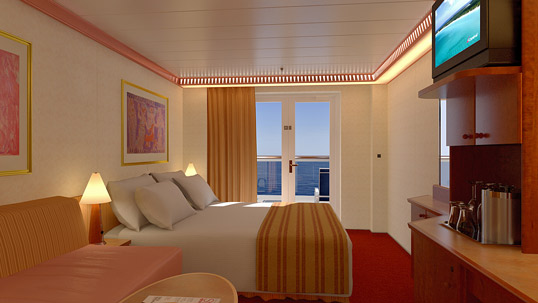 Balcony Stateroom: 8E